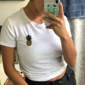 Cute pineapple tee
